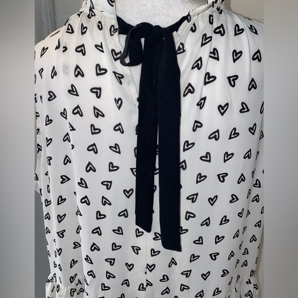 LOFT Hearts Top Sleeveless Size XL - Picture 6 of 7